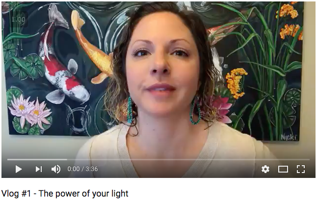 Vlog #1 The Power of Your Light