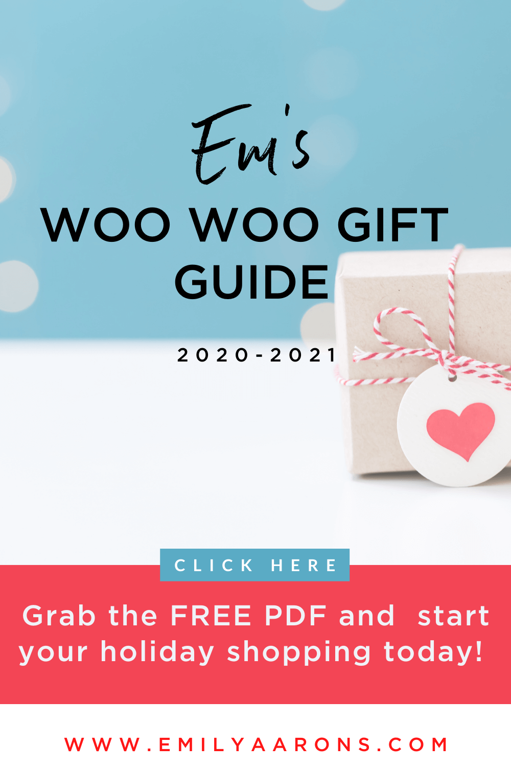 Emily\'s 2020-2021 Woo Woo Gift Guide