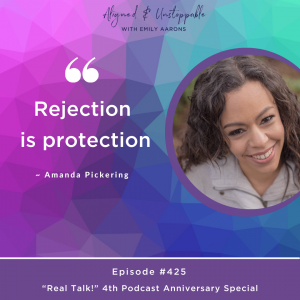 “Real Talk!” 4th Podcast Anniversary Special with Amanda Pickering