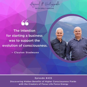 Discovering Hidden Benefits of Higher Consciousness Fields with the Creators of Focus Life Force Energy